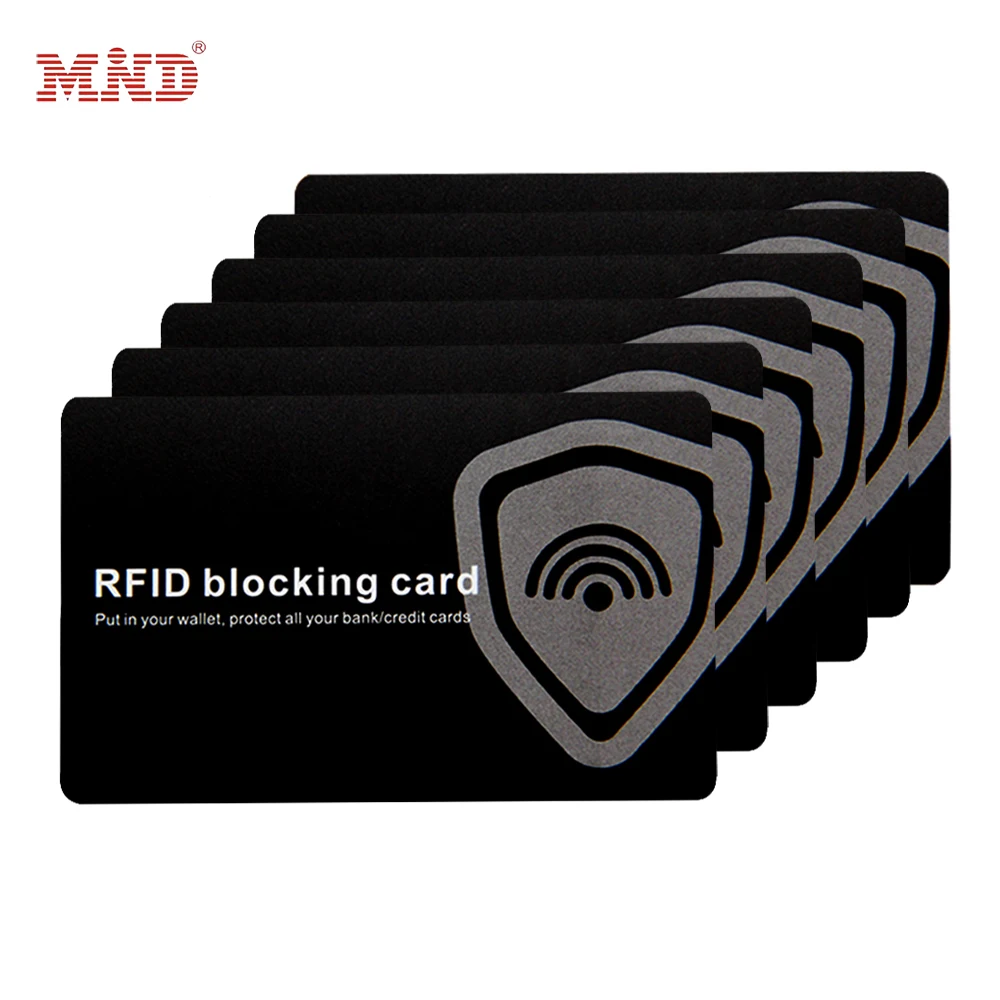 Rfid Blocking Card Made In Usa Anti-theft Contactless RFID and NFC Smart Shielding Card