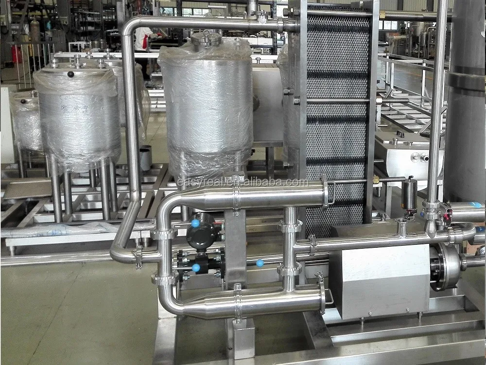 Индивидуальный автоматический полу. SUS304 оборудование для очистки фруктового сока, напитков, молока, питьевой воды