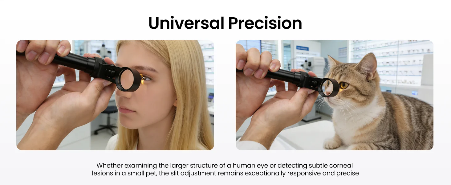 Handheld Slit Lamp Microscope Handheld LED Slit Lamp S-150 Available For Infants/Pets