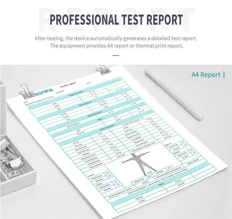 Sonka Medical Equipment Manufacturer Clinical Instruments Eye Examination Test Body Analyzer Machine details