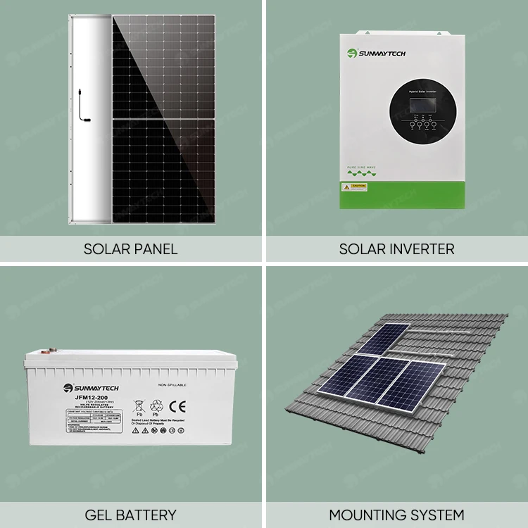 off Grid Solar System Complete Lead Acid 3000w 3.5kw 3500w Offfgrid Solar System 3kva