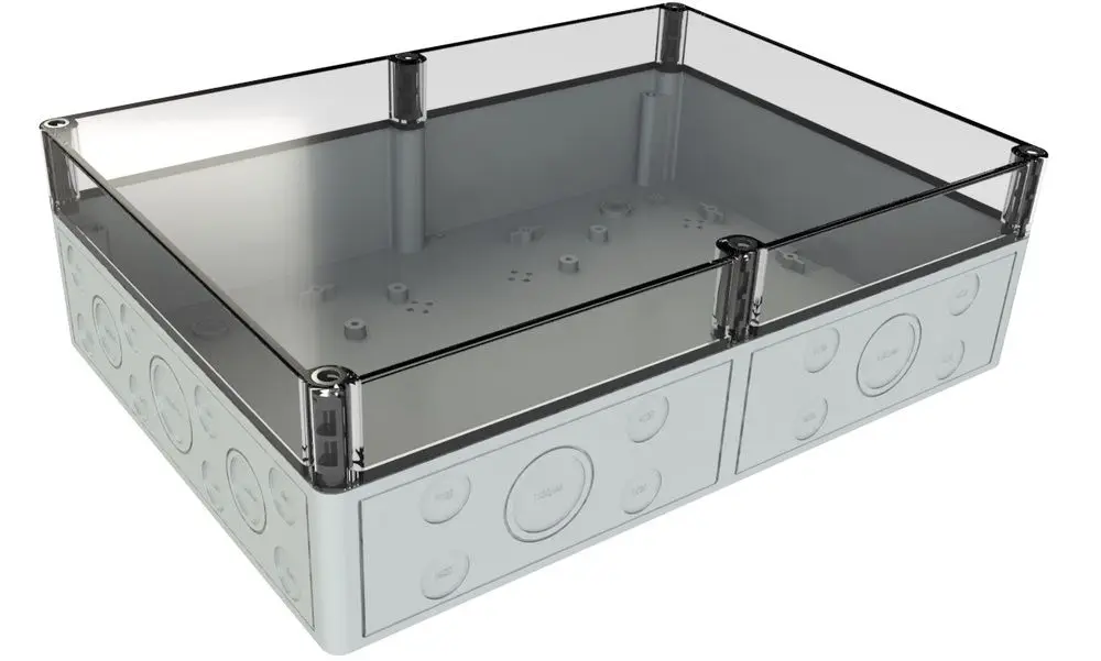 35 Sizes NEMA 4 4X 12K Junction Box Waterproof Electrical IP65 PC ABS Plastic IP66 Weatherproof IP67 Knockout Hole Enclosures