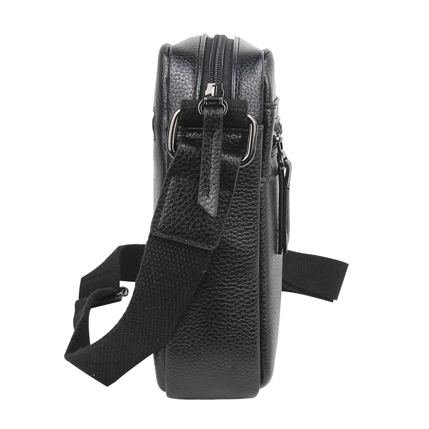 Lemuvlt Small Crossbody Bag for Men Shoulder Bag Mens Purse Satchel Leather Messenger Bag Gift Man
