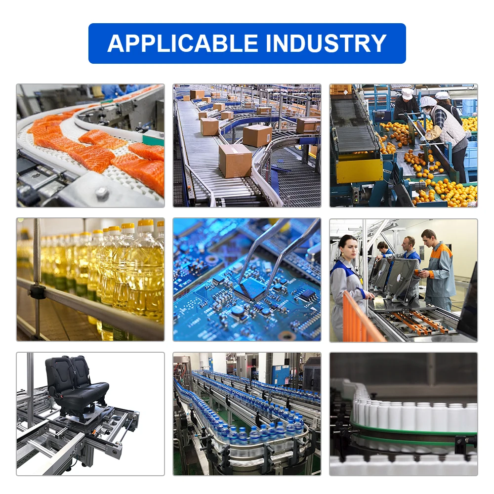 BIFA OEM Conveyer Belt Cinta Transportadora Transport Band PVC PU PP Portable Belt Conveyor Machine