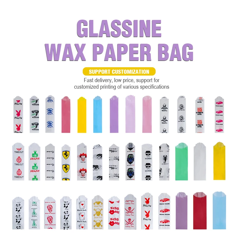 YURUI Factory Cheap Large White 600pcs/ Box Mini Glassine