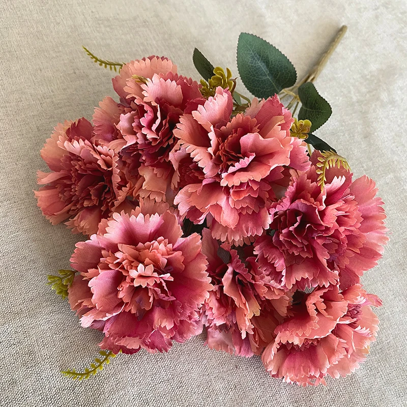 造花セブンヘッドノラカーネーション造花装飾| Alibaba.com