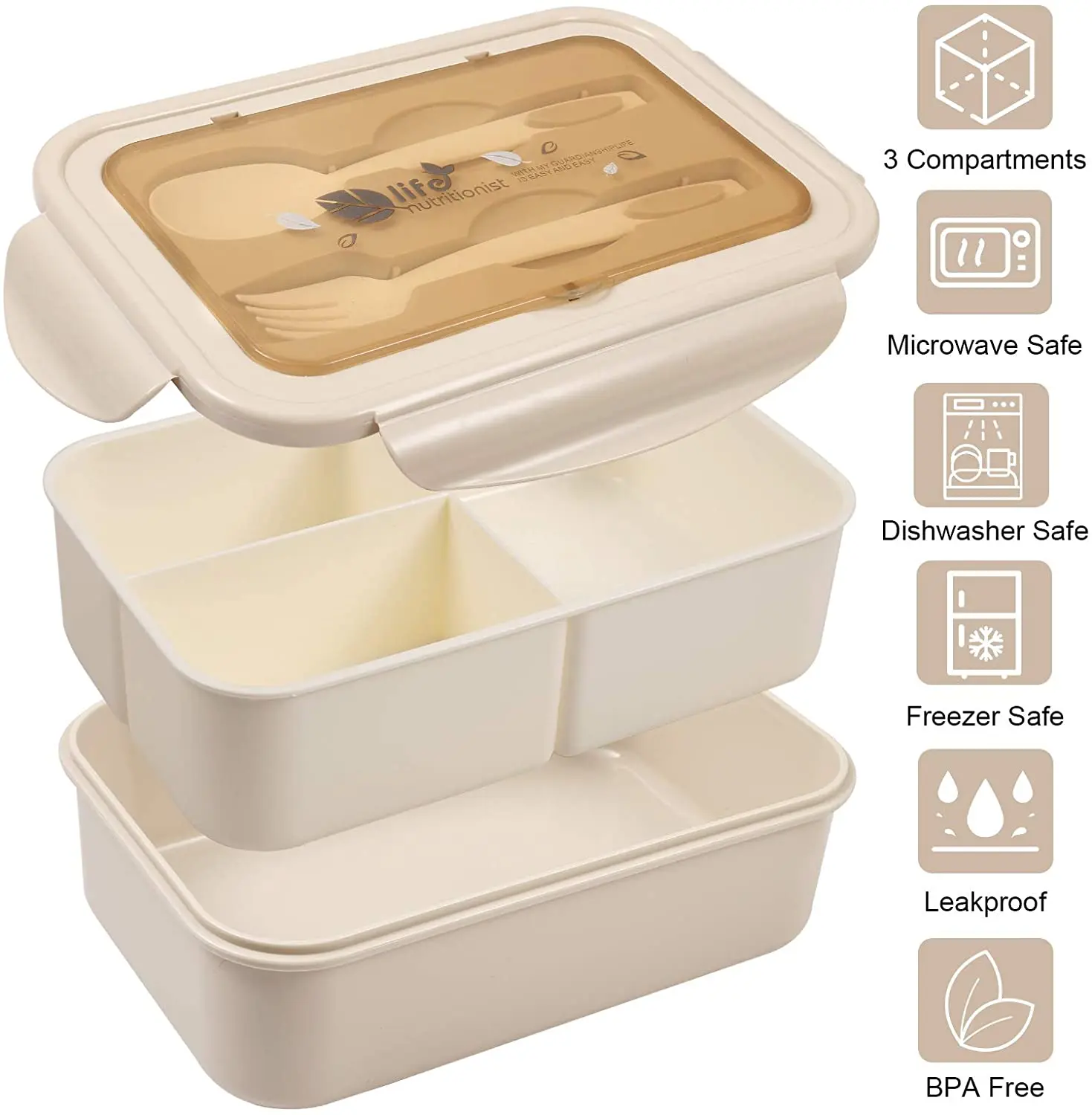 Microwavable Food Storage Bento Box Dishwasher and Freezer Safe Containers  - China Plastic Bento Box and Bento Box price