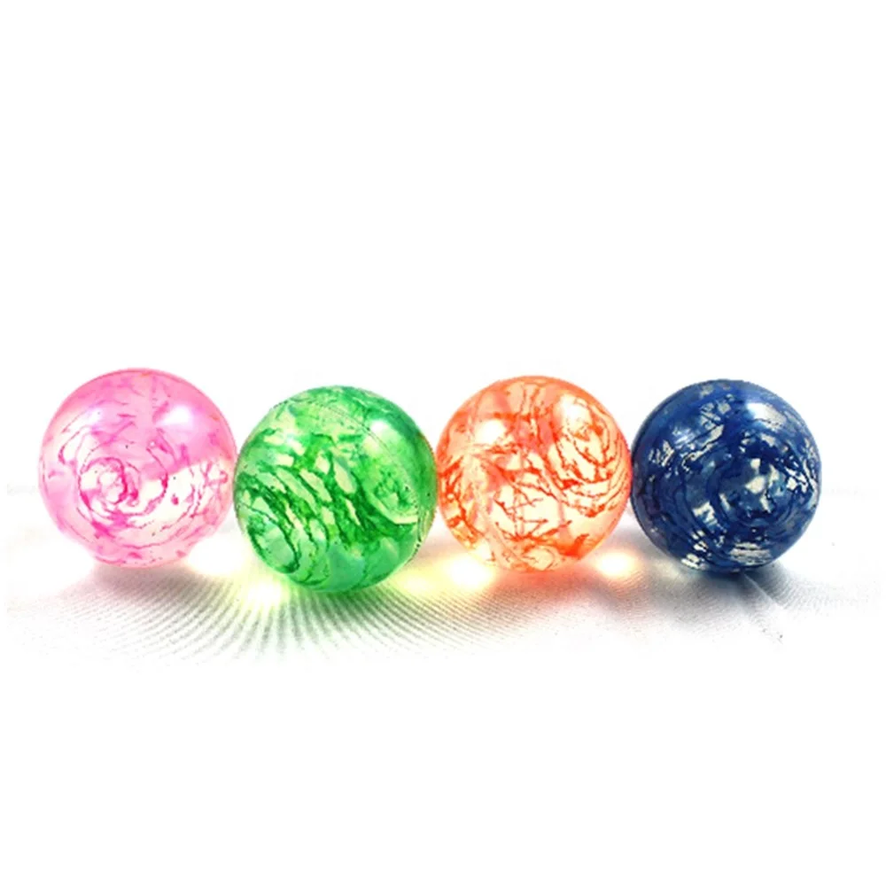 Via 45mm Marble Bouncy Balls - Buy 
