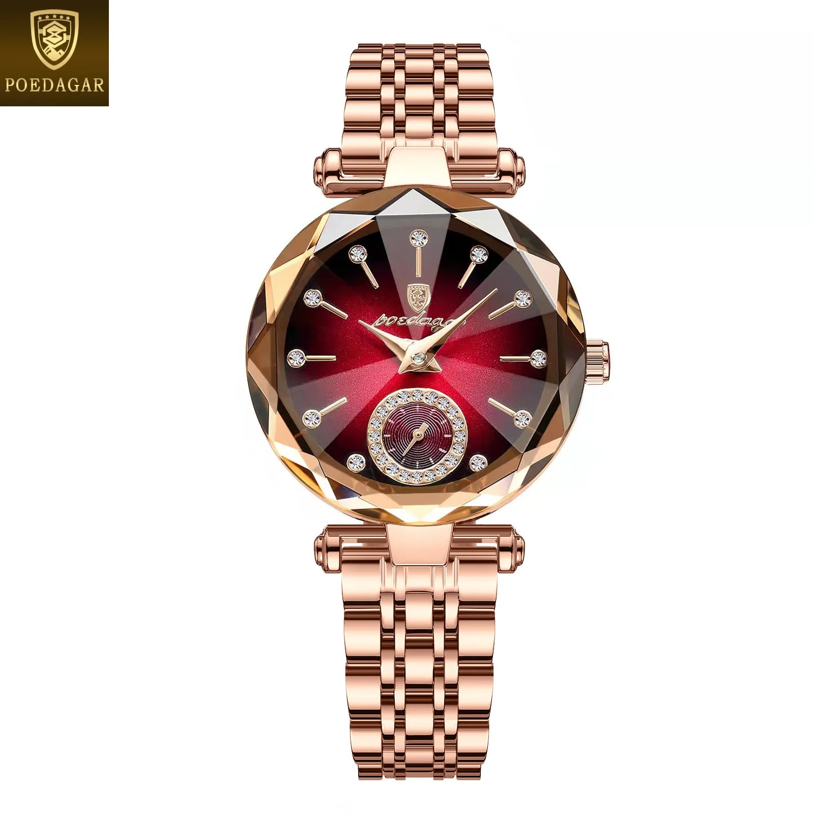 POEDAGAR Ladies Watch 719 Fashion Dress Female Bracelet Jewelry for Women Wrist Watches aperçu 8
