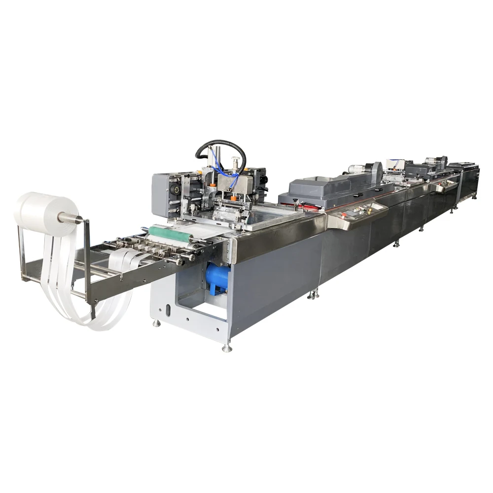 JD-3003) Automatic Roll to Roll Silk Screen Printing Machine for