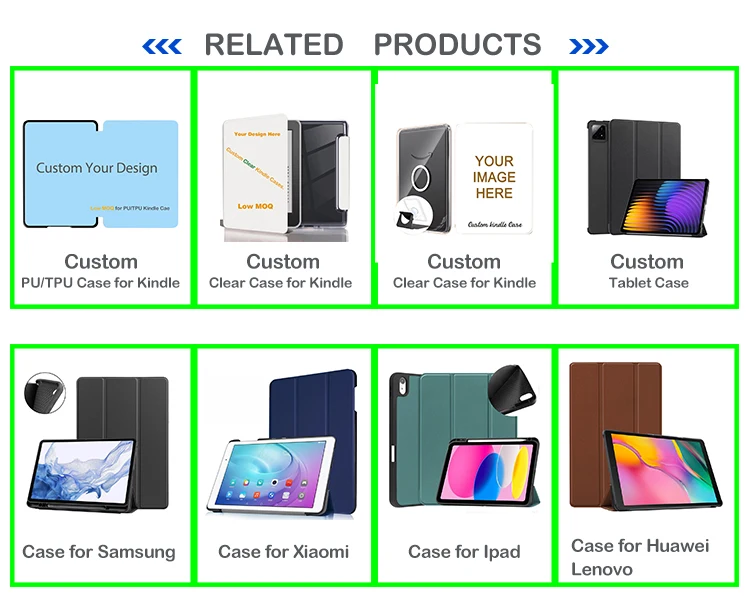 Ealysun Custom Smart Tri-Fold Hard Shell Tablet Case with Auto Sleep ...