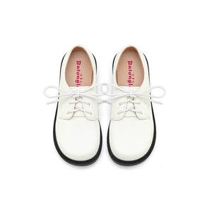 Kids Breathable Shoes Casual Children Leather Shoes Boy's School Shoes New and Good-looking Boy Loafer