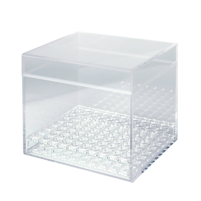 Clear Acrylic Cosmetic Pencil Storage Display Holder Transparent Acrylic Cosmetic Makeup Pen Brush Storage Box