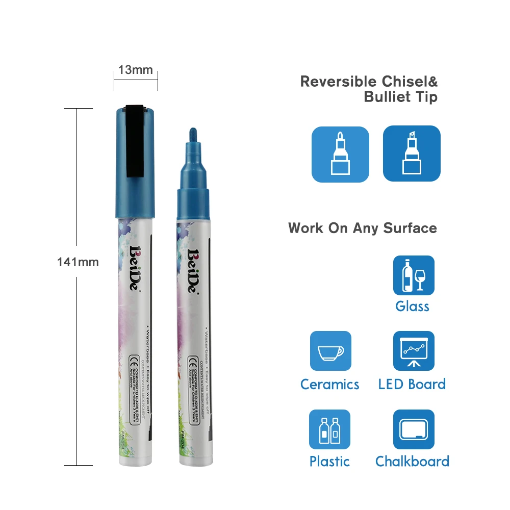 Shenzhen Beide Stationery Co., Ltd. - Liquid Chalk Marker, Acrylic Paint Pen