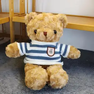 Shengye China Supplier Cheap Price 30cm Teddy Bear Comapany Logo Print Mini Small Stuffed Animal Plush Teddy Bear for Kids Gift