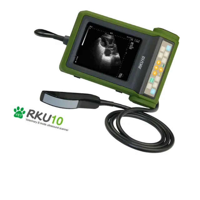 Portable Veterinary Ultrasound Machine Scanner RKU10 Kaixin Veterinary Ultrasound For Cattle Horses Sheep Animals