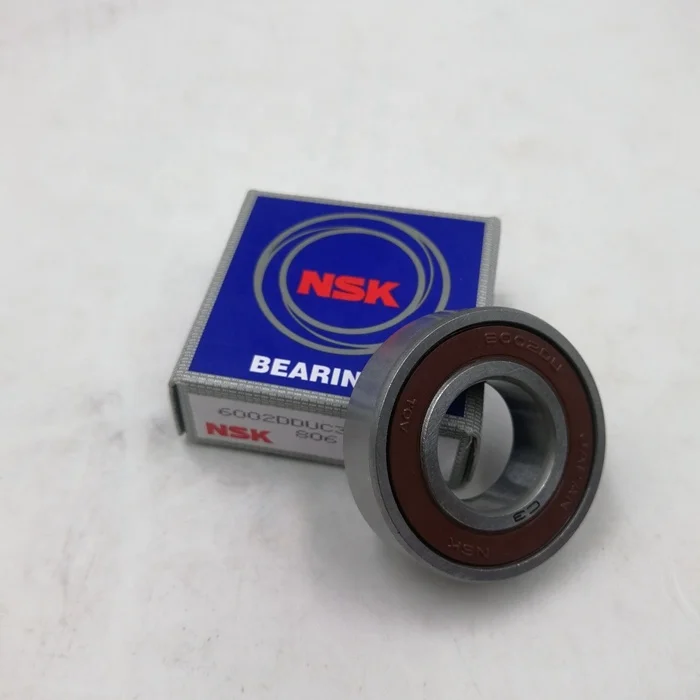 NSK ball bearing price list sealed 6002DDUCM 6002 6002-2RS 6002-ZZ deep groove ball bearing