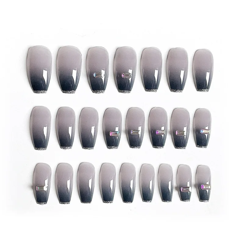 2021 New Style Oem Custom Press On Nail Wholesale Fake Nails Artificial ...
