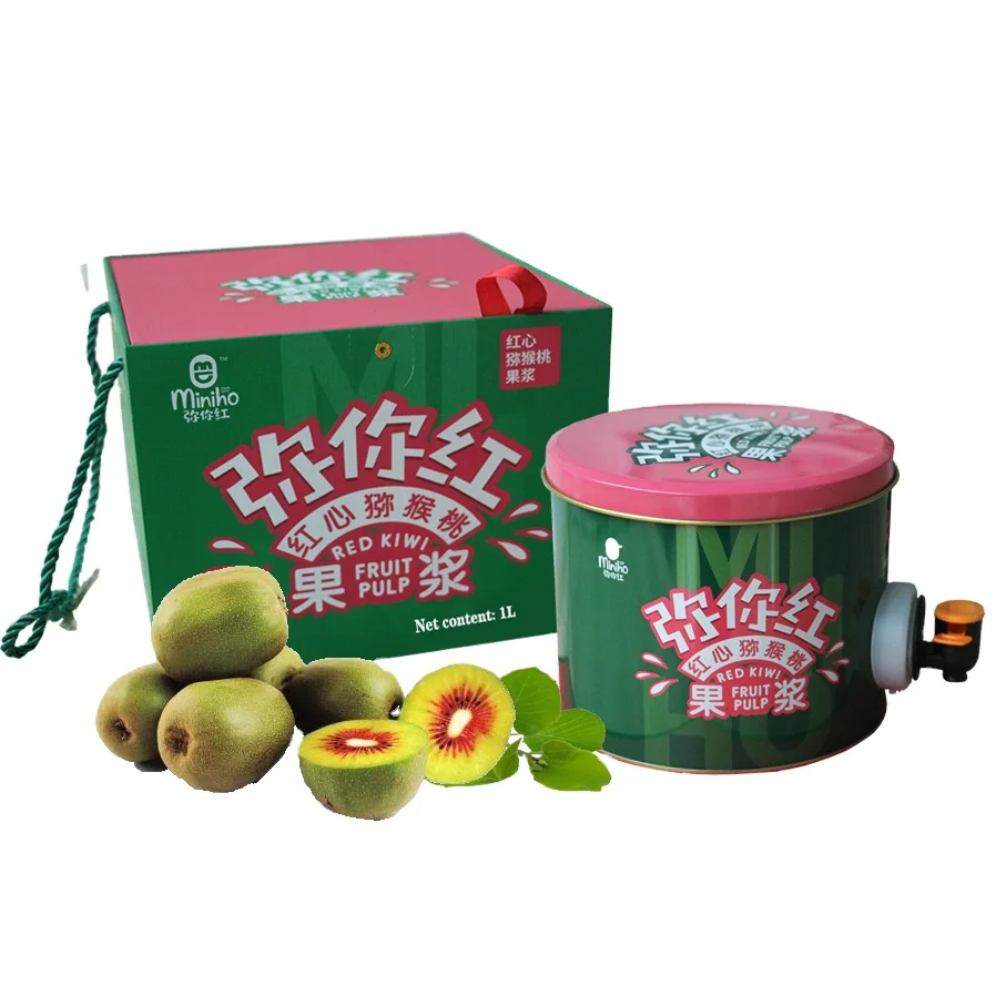 Kiwi fruit pulp with Red Heart (1L)