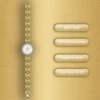 Silver/gold-white
