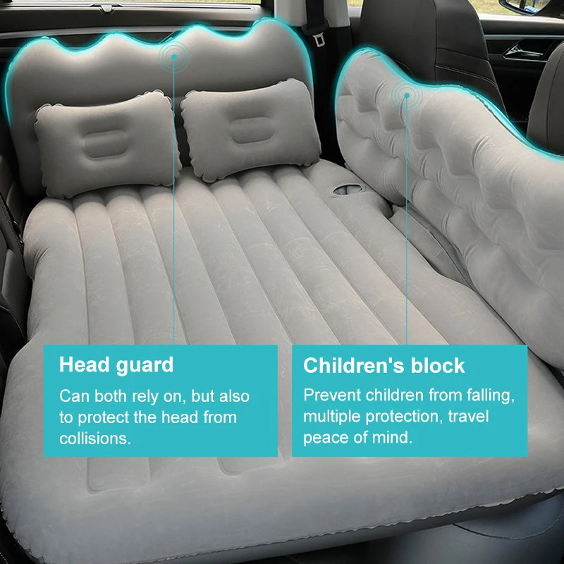 High Quality Flocked Flocking Pvc Material Air Mattress For The Car