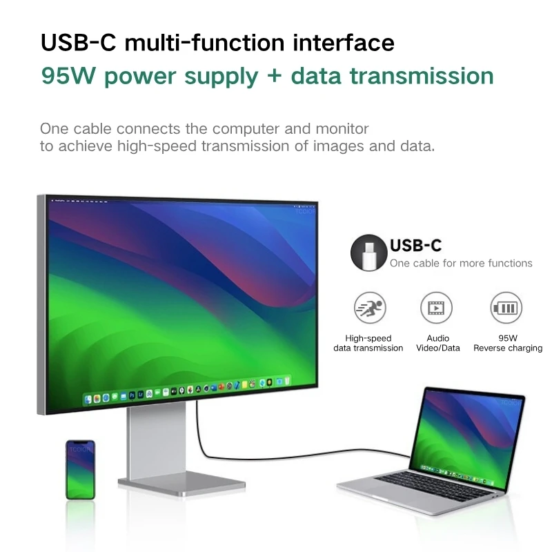 TCOIOR 32 Inch 6k Gaming Display - Wide Color Gamut & 144hz