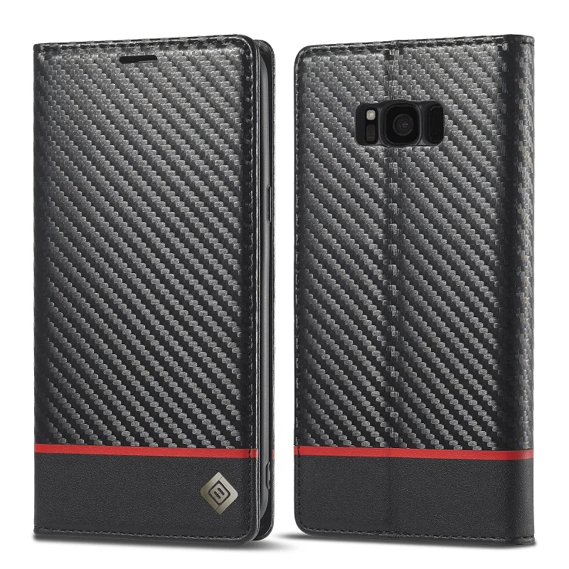 Carbon Fiber Case for Samsung Galaxy S21 Ultra S9 Note 20 S10 Plus