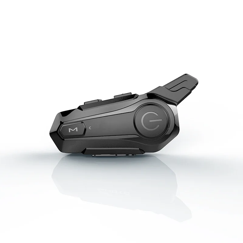 X1 PLUS BT TWS Motorcycle Helmet Headset with Noise Cancelling Wireless Interphone for 2 Riders LED Battery Indicator