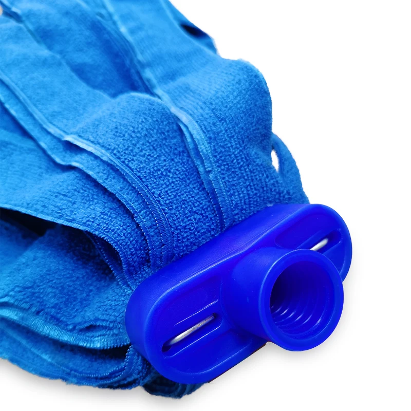 Новый изготовитель по индивидуальному заказу, 360 роторная головка для швабры из микрофибры, сменная и многоразовая очистка пола со стальным полюсом