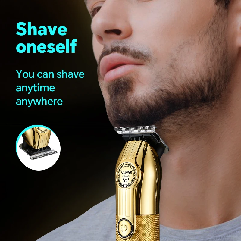 USB Charging Electric Hair for Clipper Household Scraper & Pusher Carver with Stainless Steel Blade English Operating Instructio supplier