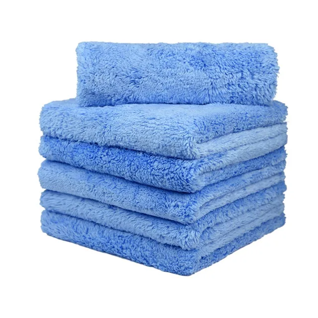 Edgeless Microfibre TowelBulk ClothsPlush Buffing Polish Drying500GSM