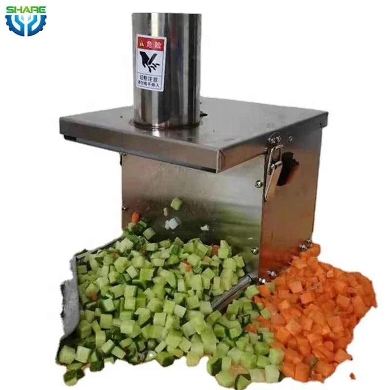 automatic industrial tomato dicer machine tomato cube cutting machine 