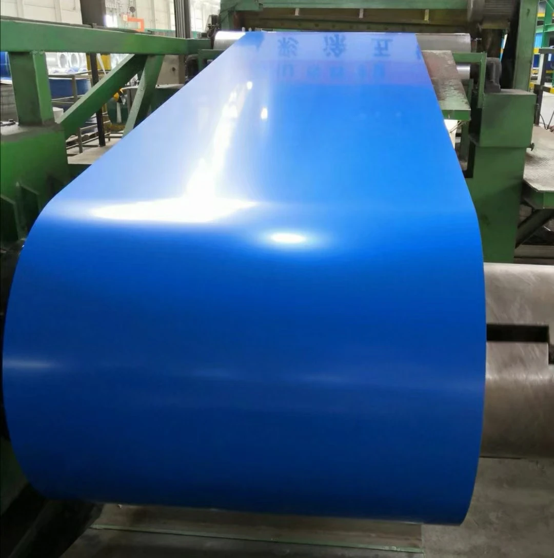 Factory Manufacture PPGI Color Coated and Prepainted Steel products in coil for metal roofing sheet