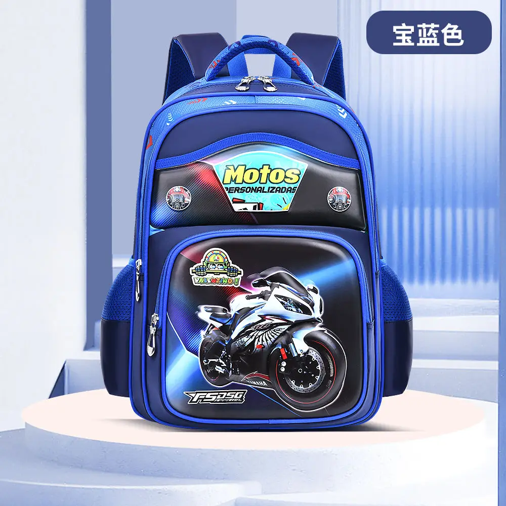 High Quality School Bag Kids Backpack Boy Car Football School Backpack