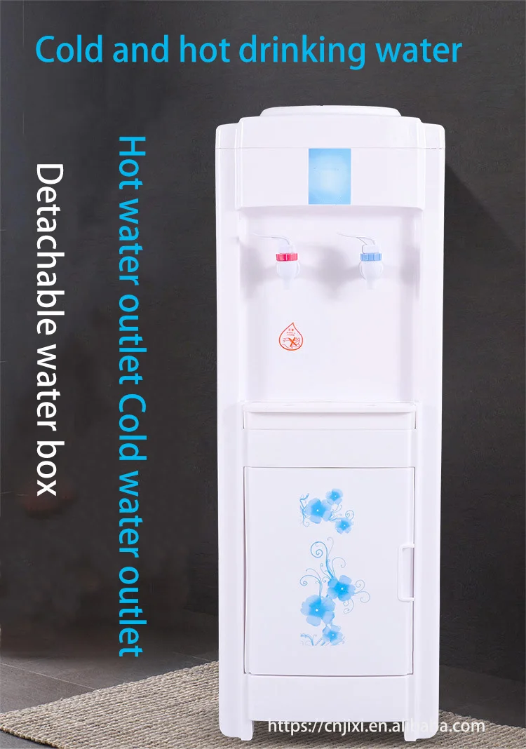 Manufacturer Wholesale Water Dispenser Vertical Household Cold and Hot Ice Refrigeration Barreled Water Office Dormitory