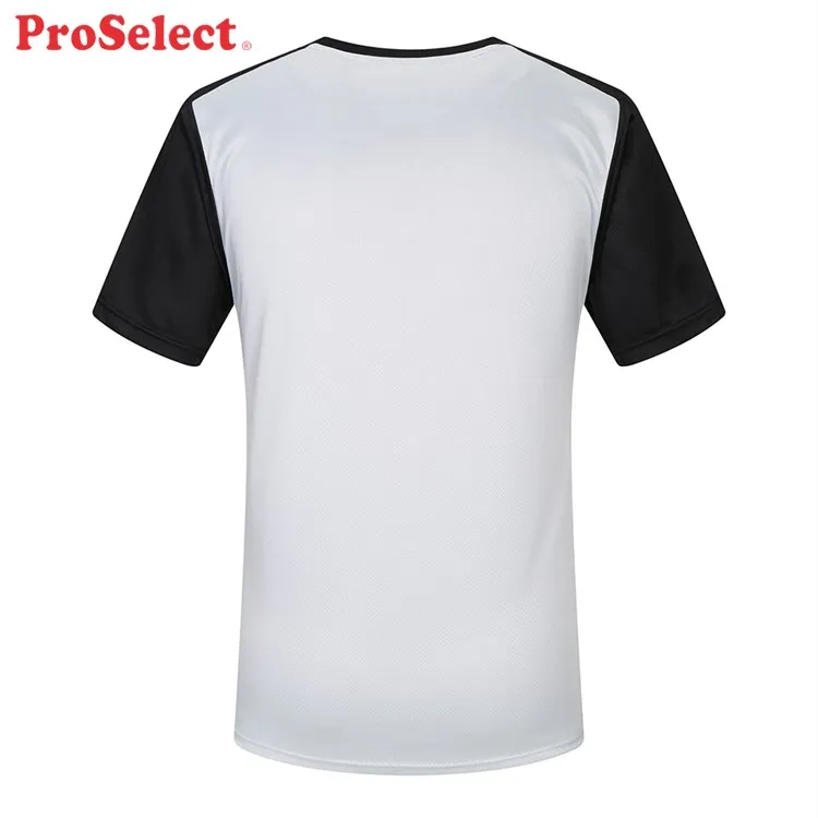 Дышащая майка для баскетбола Proselect из 100% полиэстера черного и серого цвета