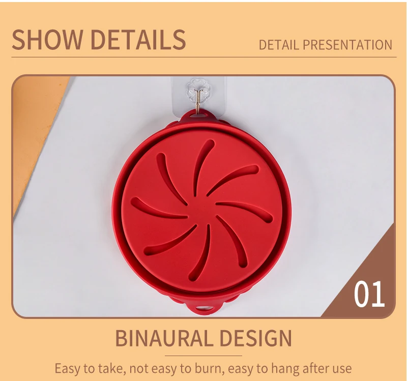 Dumo New 2022 Air Fryer Liners Silicone Reusable Perforated Baking Mat