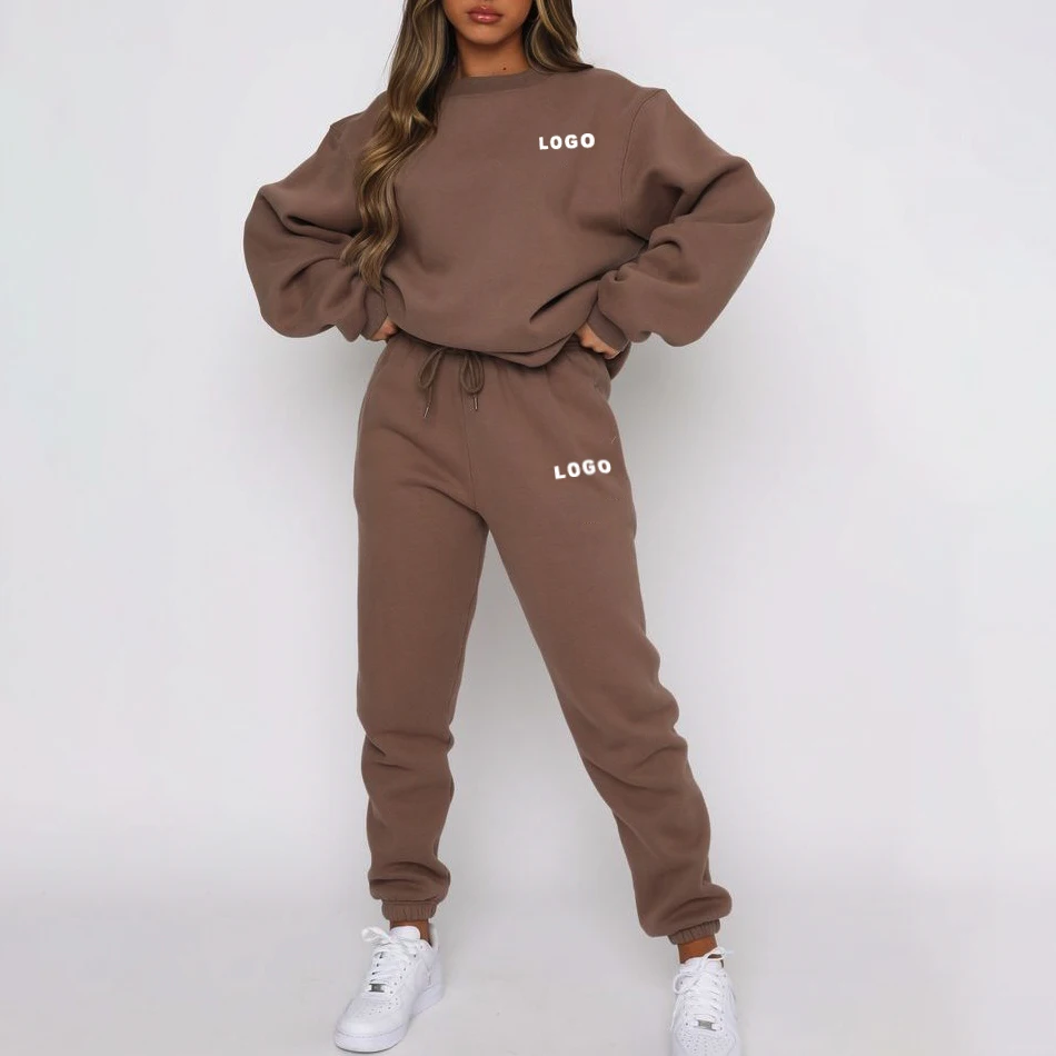 Wholesale Custom Tracksuits Jogging Sweat Suits Women Men Sweat Velvet  Tracksuit - China Women's Hoodie and Stylish Wear price | Made-in-China.com