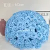 60cm blue rose