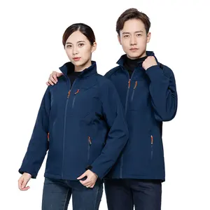 OEM High Quality Men and Women Padded Outdoor Jacket Windbreaker Coat Zip up Jackets