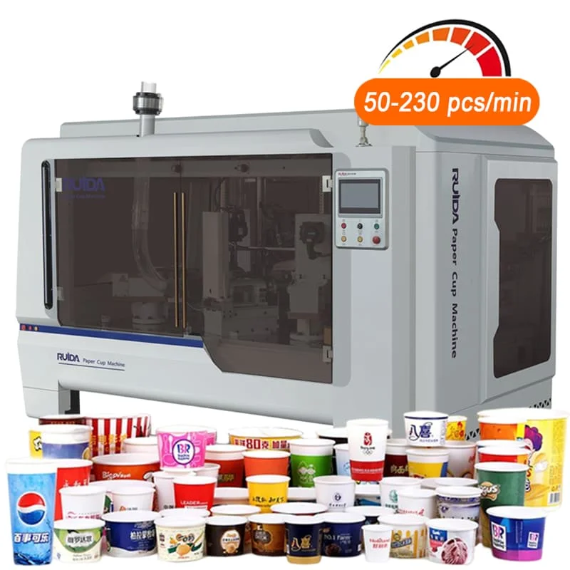 Customization 50230 Pcs/min Paper Cup Digital Printing Machine Fully Automatic Paper Cup Lid