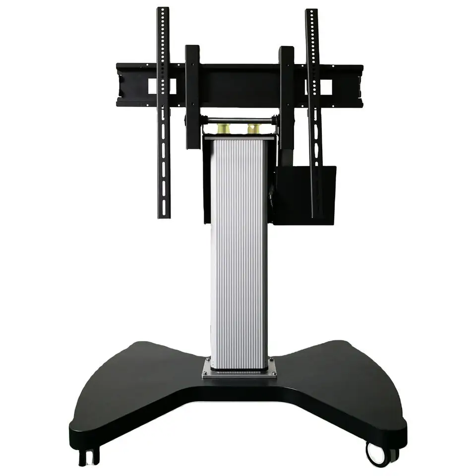 Electric Adjustable Height Interactive Whiteboard Stand For Smart TV Touch Monitors Floor Or Wall Mount Bracket