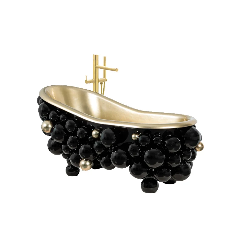 Portugal Modern Light Luxury Freestanding Bathtub Villa Large Stainless