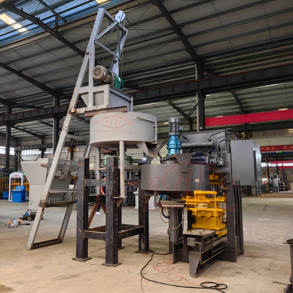 Hongfa Concrete Roof Tile Making Machine Cement Tile Laying Machine Small Concrete Roof Tile Making Machine