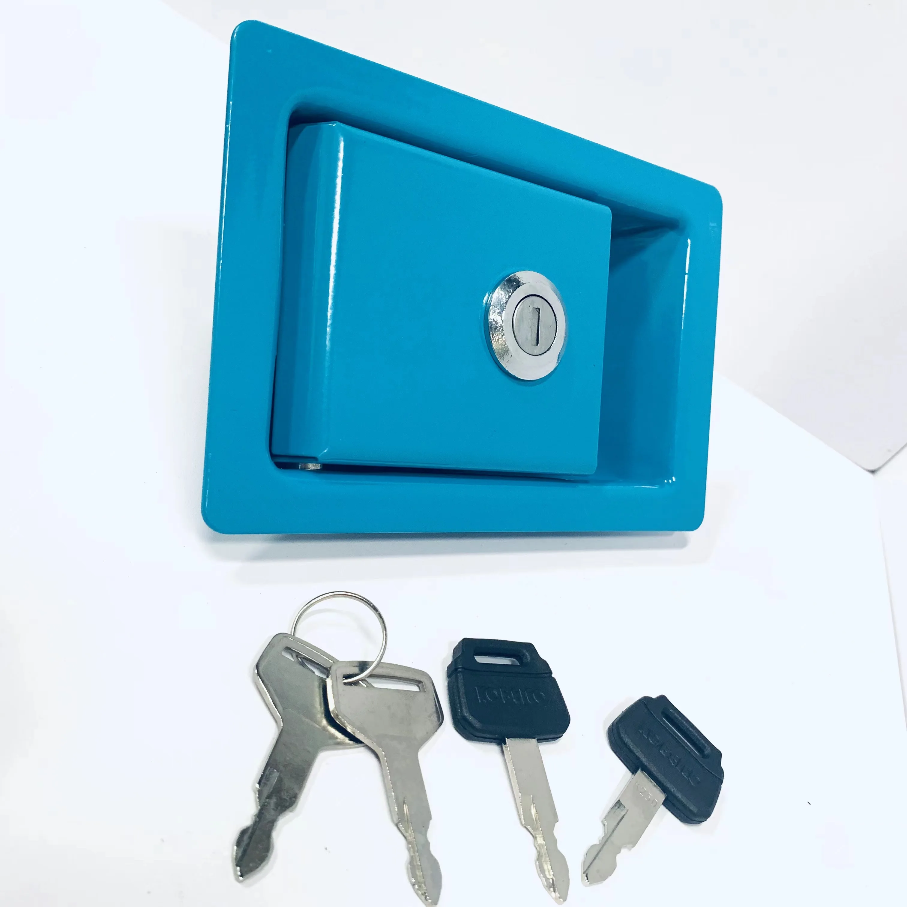 For Kobelco Excavator  Door Lock for SK130 SK160 SK200 SK210 SK250 SK350 Construction Machinery Side Door Pump Door Lock