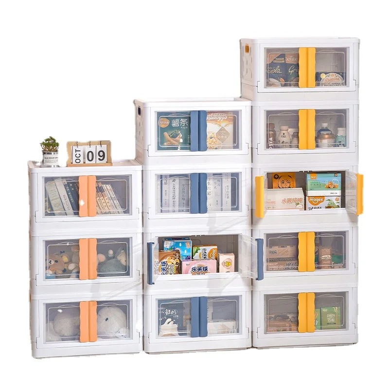 Kunststoff klappbare Aufbewahrung boxen Auto Baby flasche Organisation  Garten Spielzeug Snack Aufbewahrung sbox Behlter andere Doppeltr  Aufbewahrung boxen