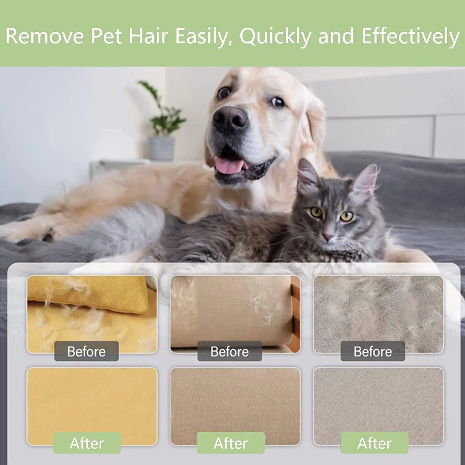 Wholesale Cat Hair Self Cleaning Remover Dog Brush Pet Hair Remover