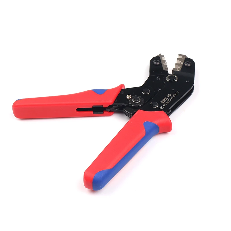 Mini Hand Crimp Plier for 2.5-6mm2 14-10 AWG Solar PV Cable Connector DIY Plastic Carbon Steel Serrated Jaw OEM Customizable