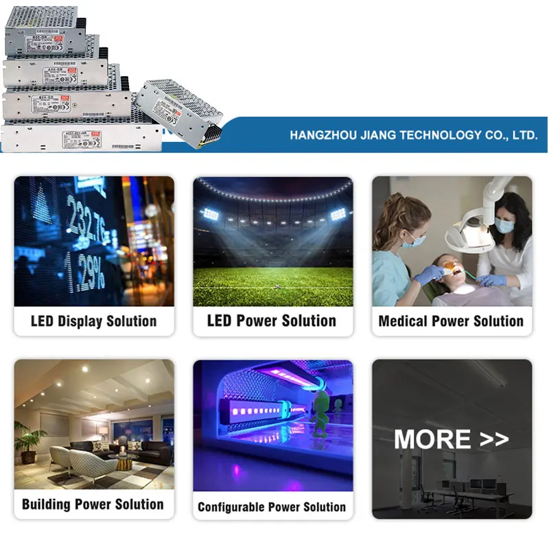 Импульсный источник питания Meanwell для светодиодной ленты камеры видеонаблюдения переменный ток постоянный 5 В 12 24 36 48 15 Вт 25 35 50 100 150 200