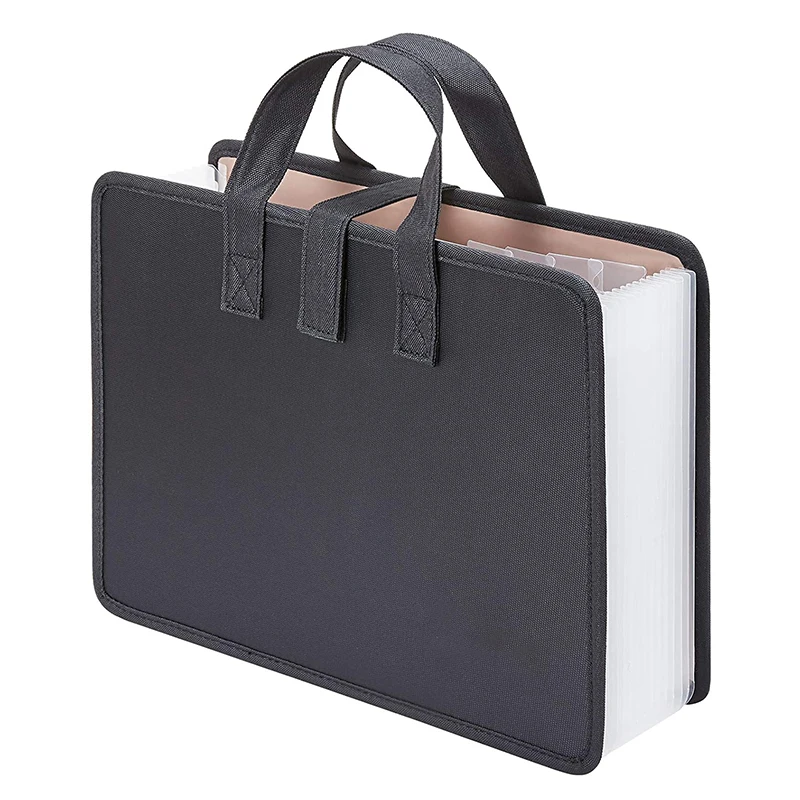 Expanding Accordion File Folder 24 Pockets, Alphabetical Expandable File Organizer for Document Paperwork Tax Bill or Receipt